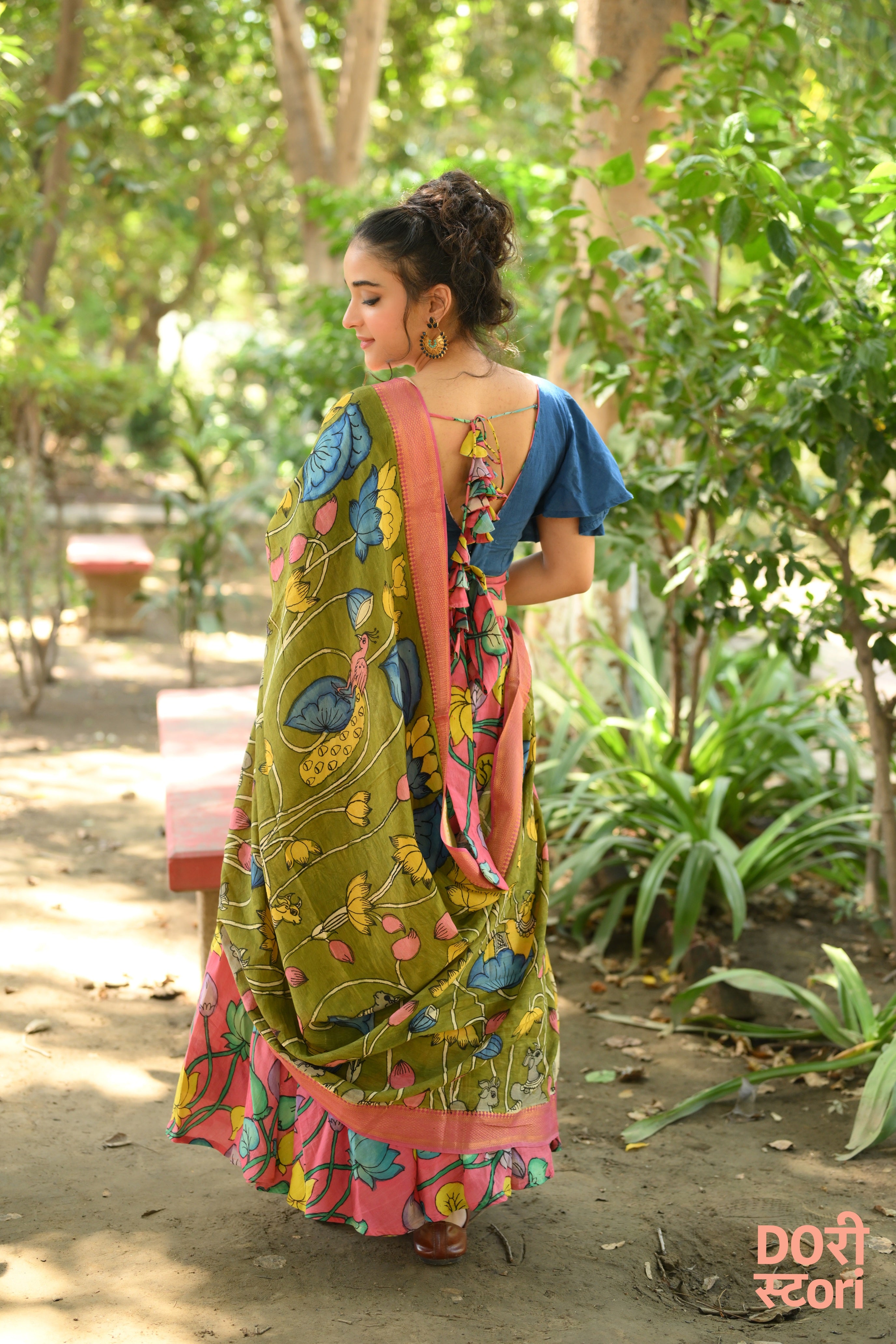 Navrang Leela Lehenga with Harita Sutram Dupatta