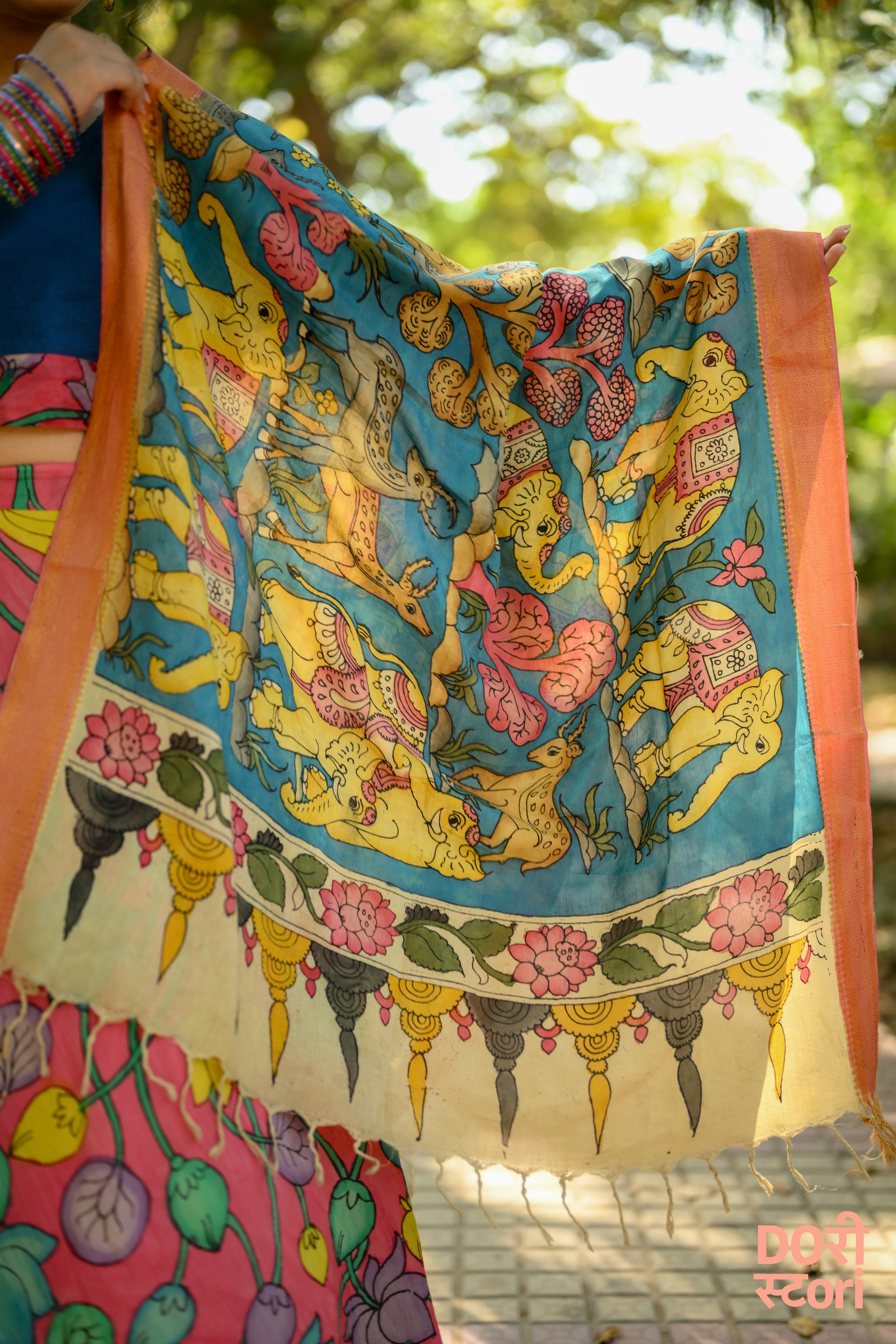 Navrang Leela Lehenga with Vanaja Dupatta