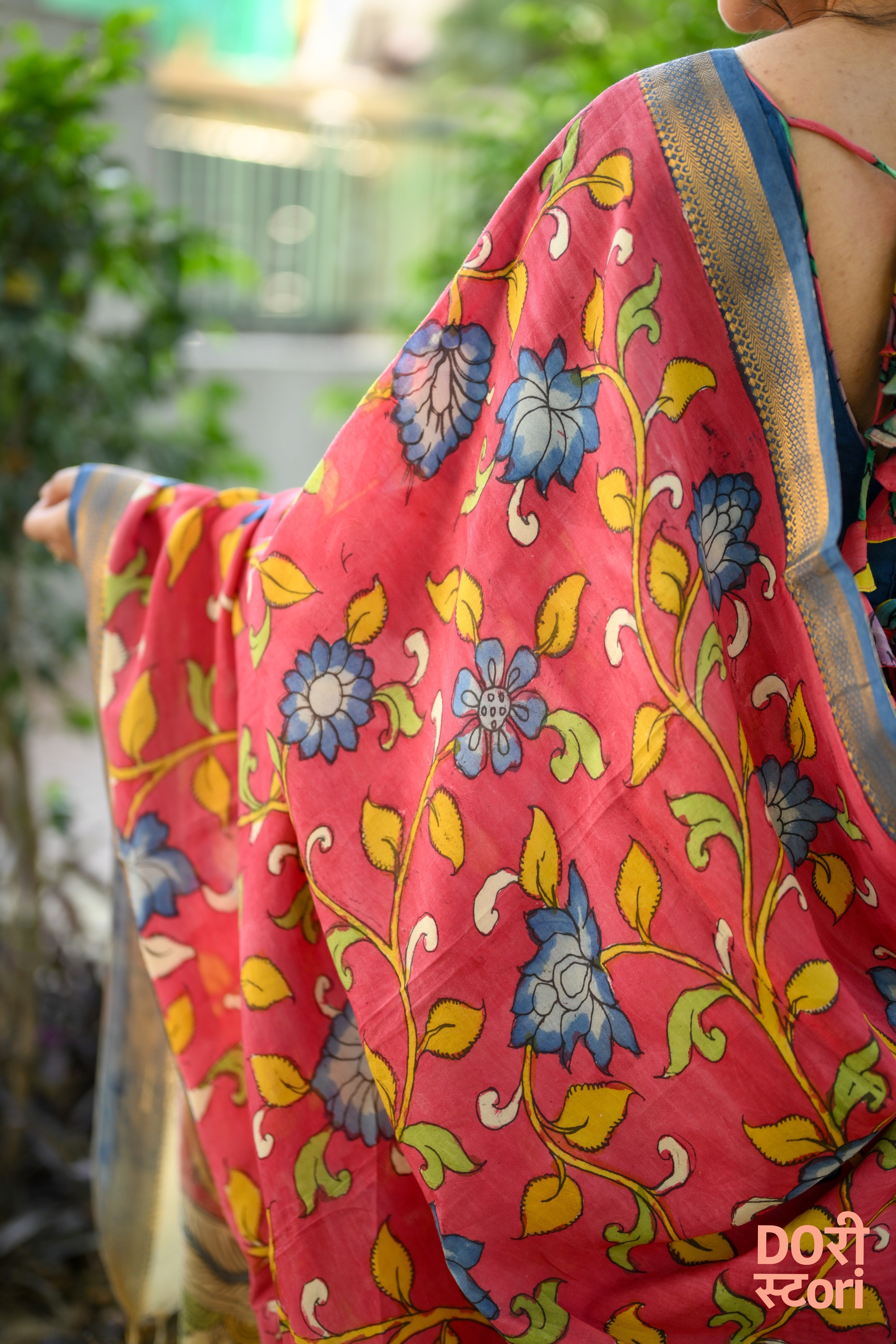 Navrang Leela Lehenga with Gulabi Basant Dupatta