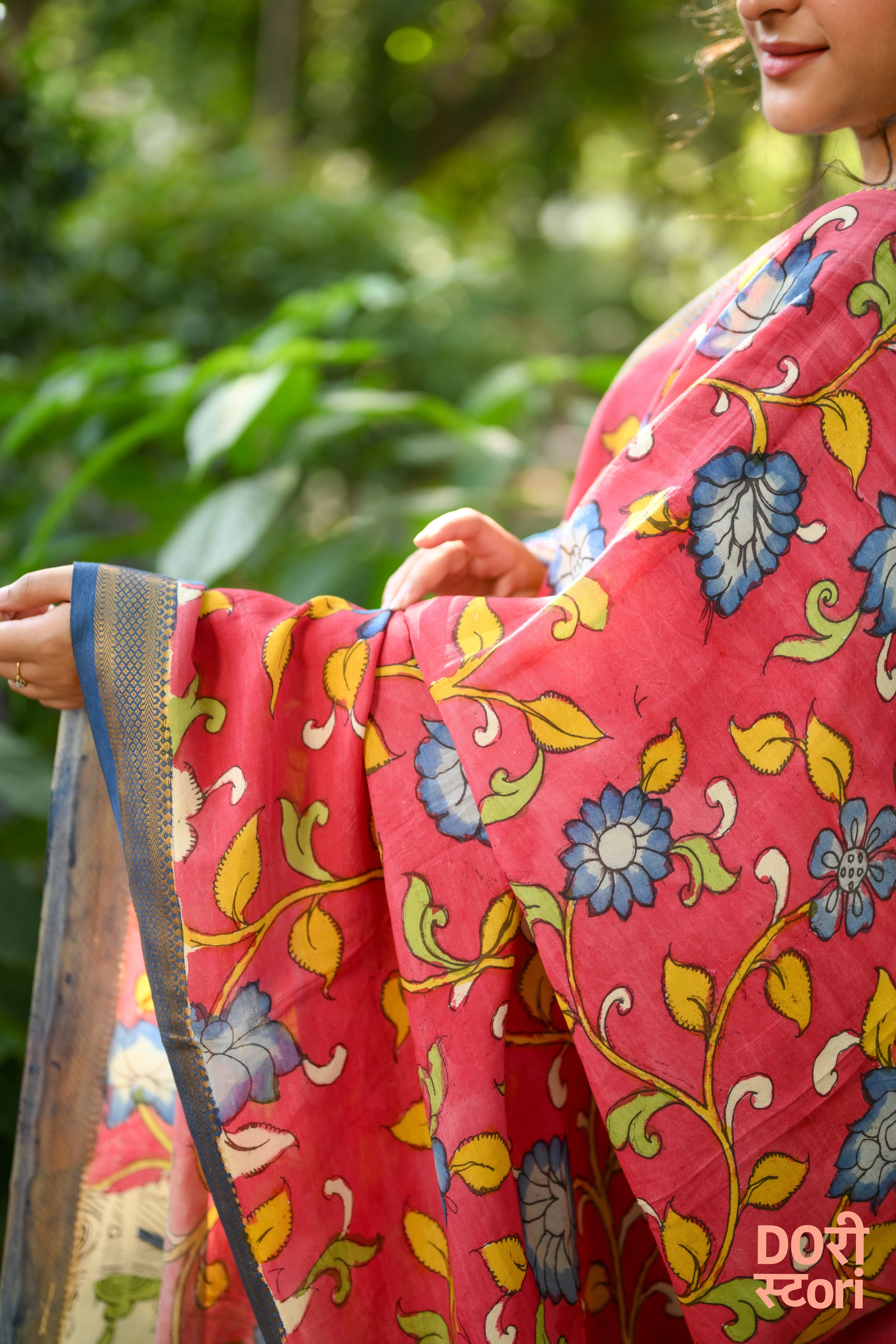 Navrang Leela Lehenga with Gulabi Basant Dupatta