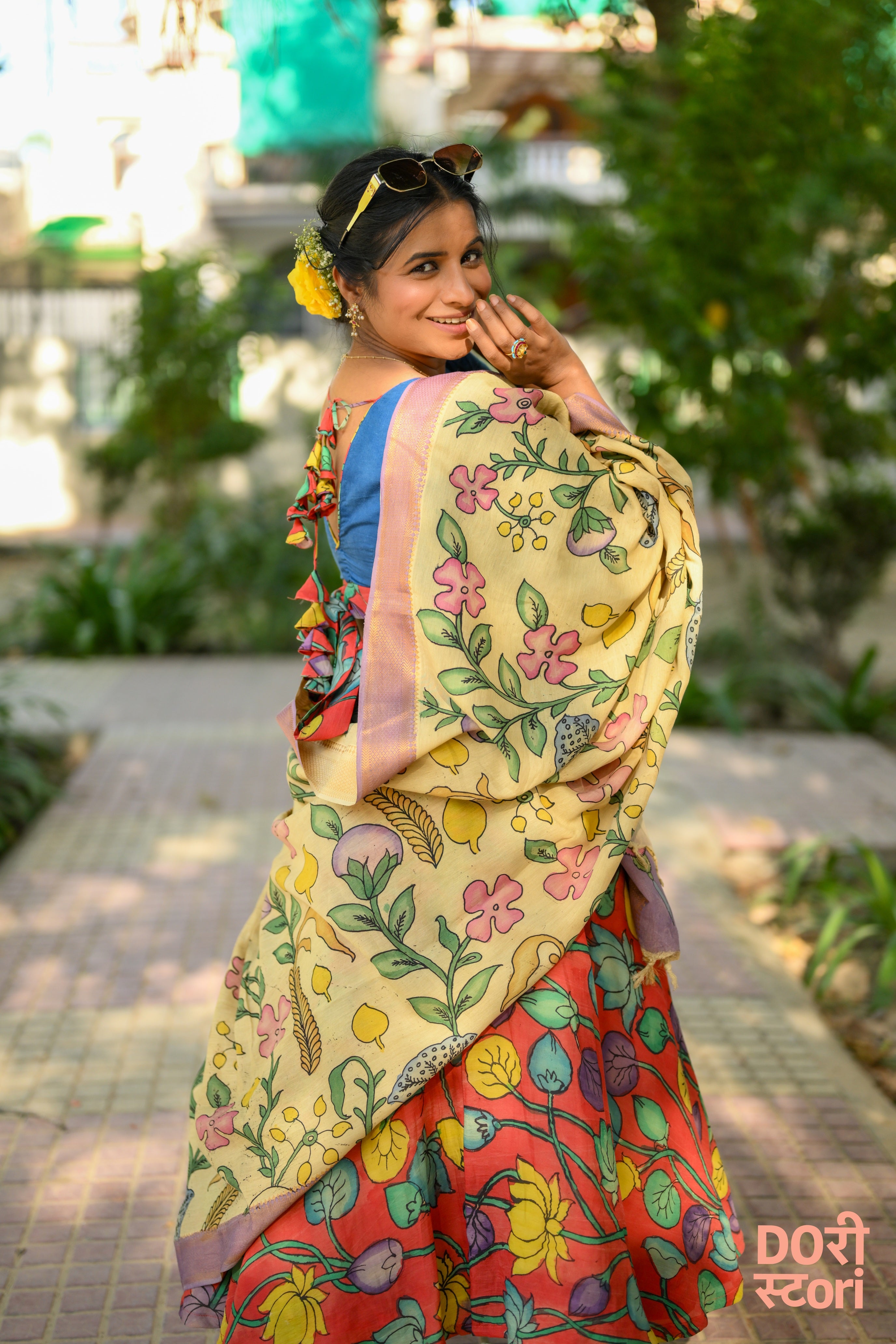 Navrang Leela Lehenga with Mrudu Pallavi Dupatta