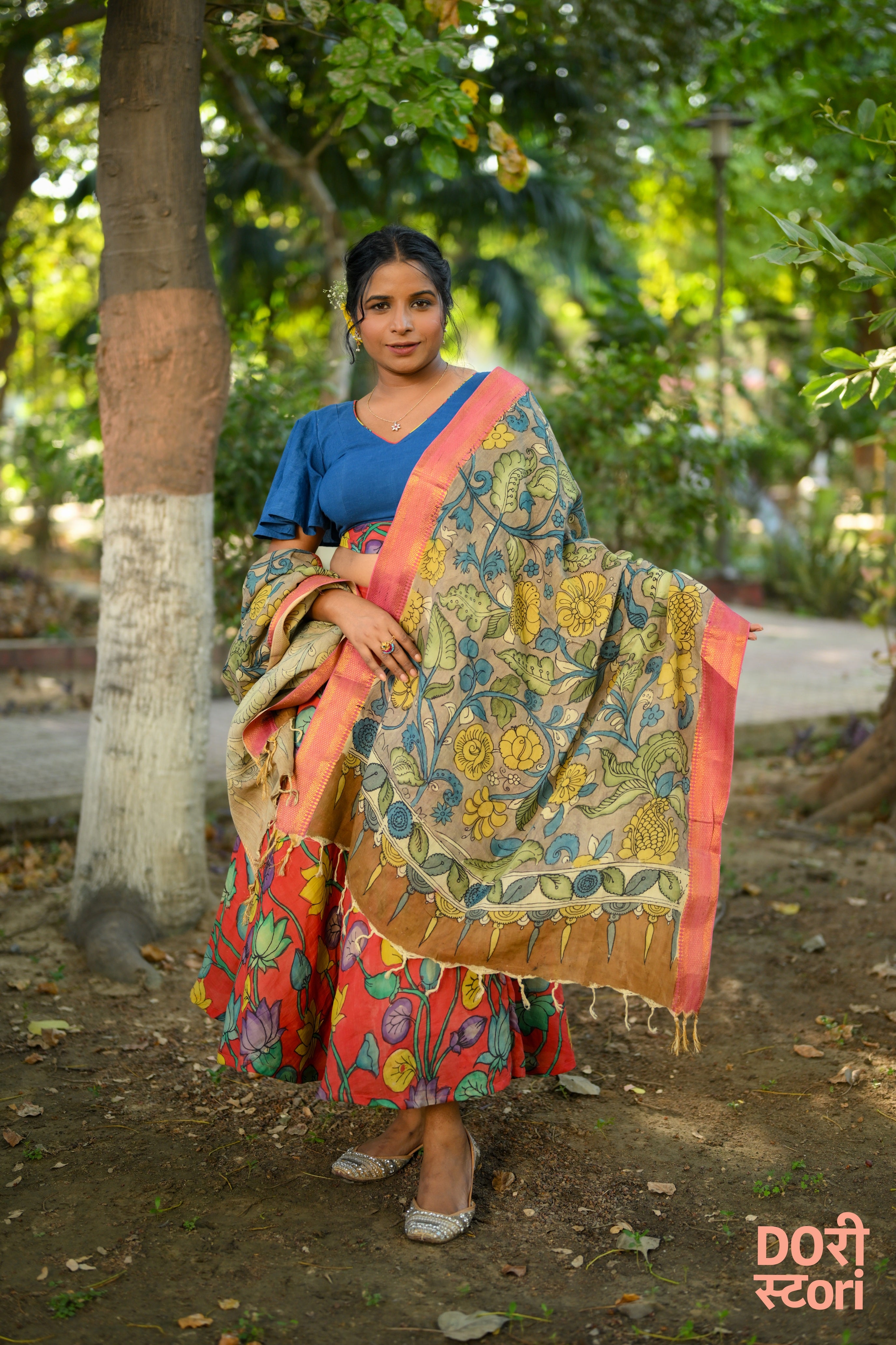 Navrang Leela Lehenga with Charulata Dupatta