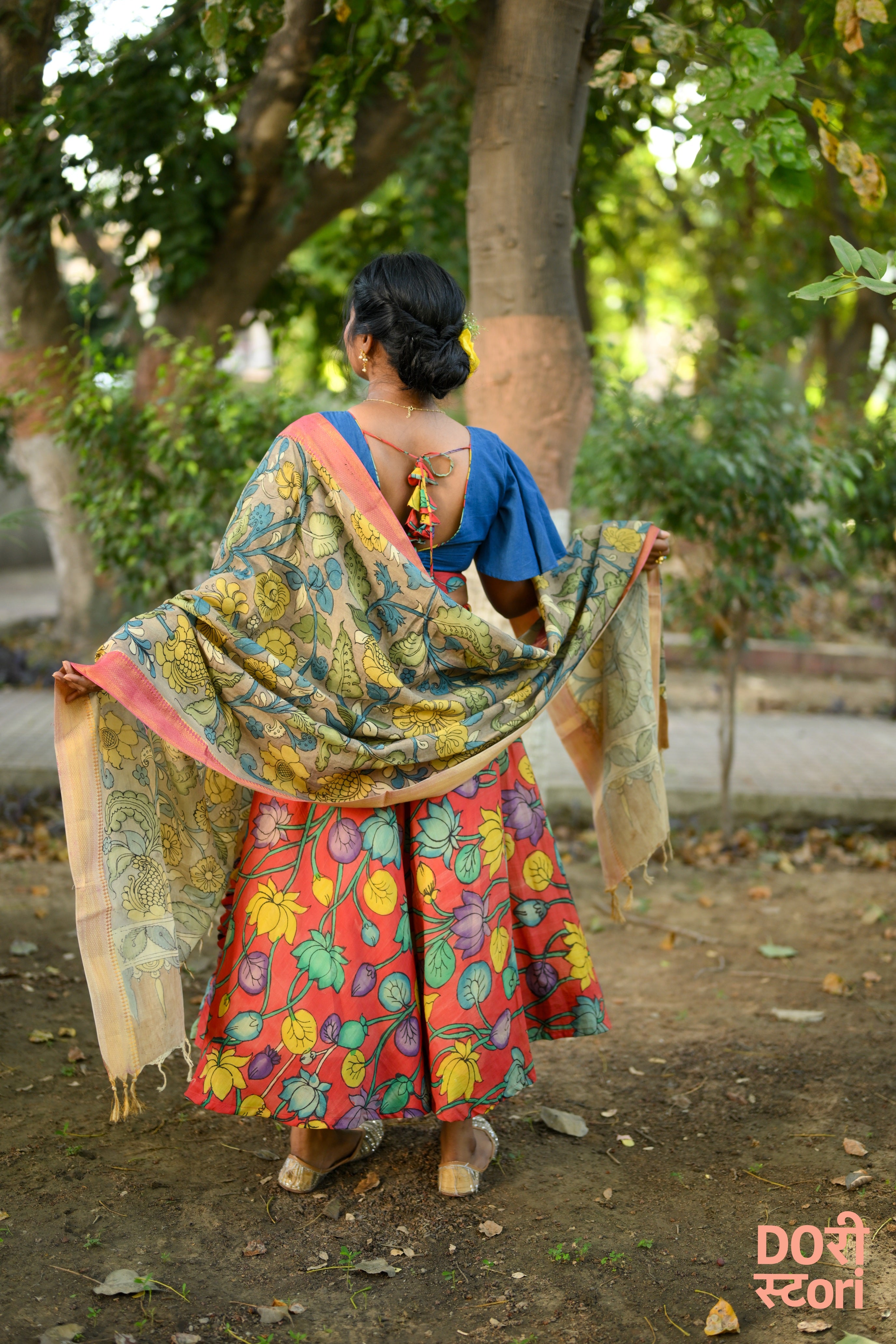 Navrang Leela Lehenga with Charulata Dupatta