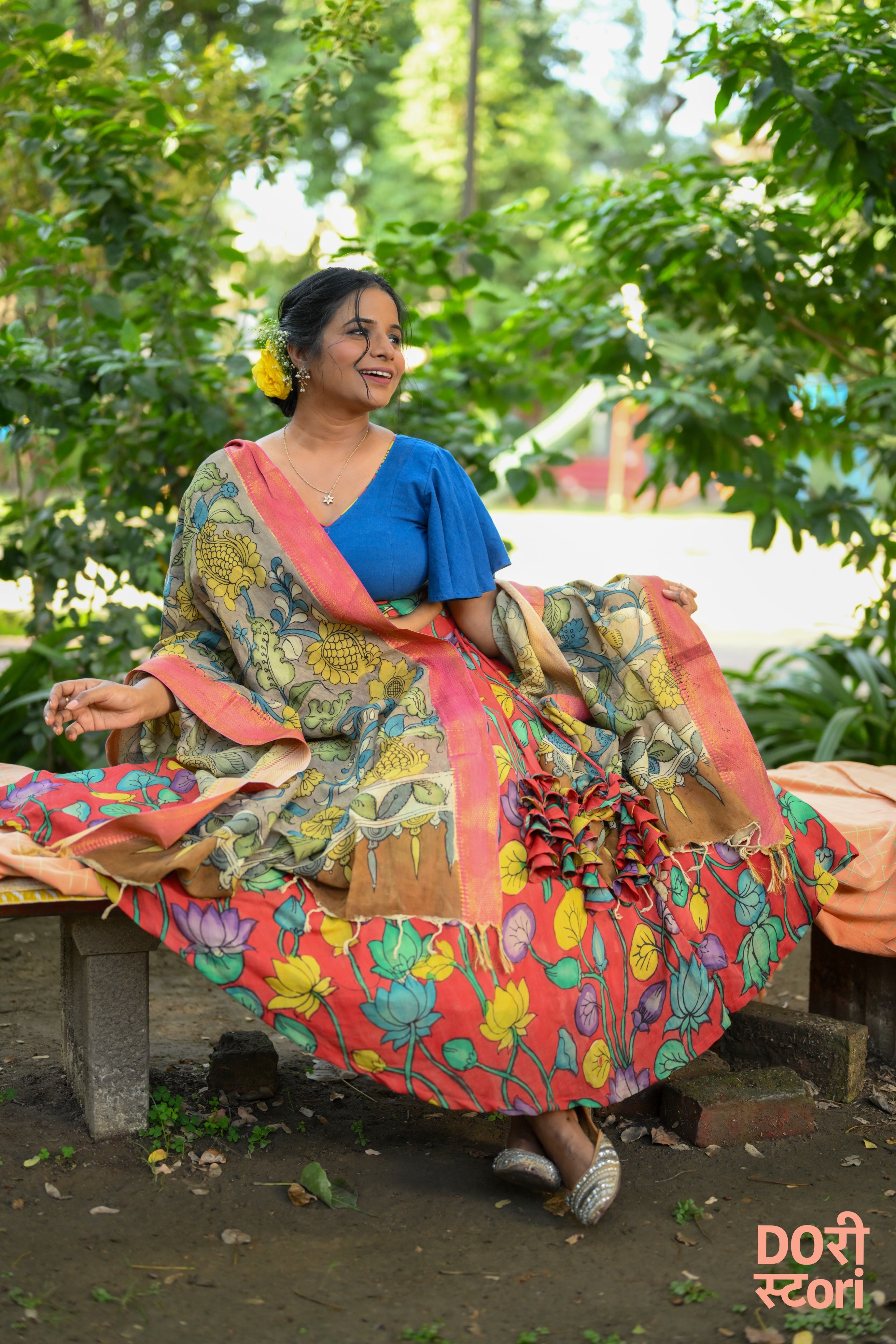 Navrang Leela Lehenga with Charulata Dupatta