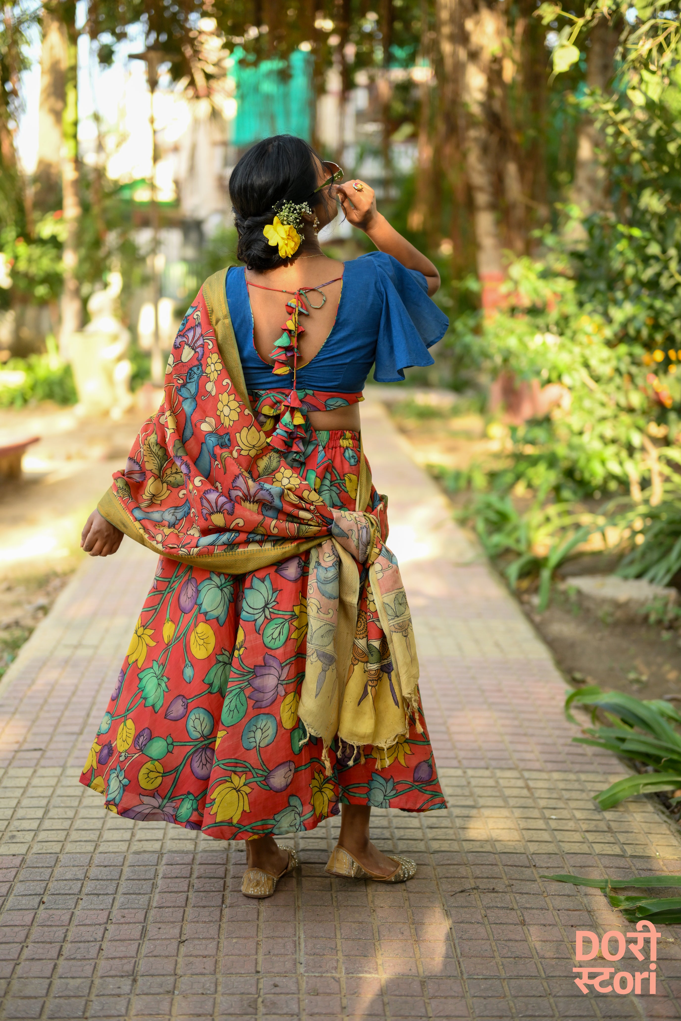 Navrang Leela Lehenga with Gulabi Saaz Dupatta