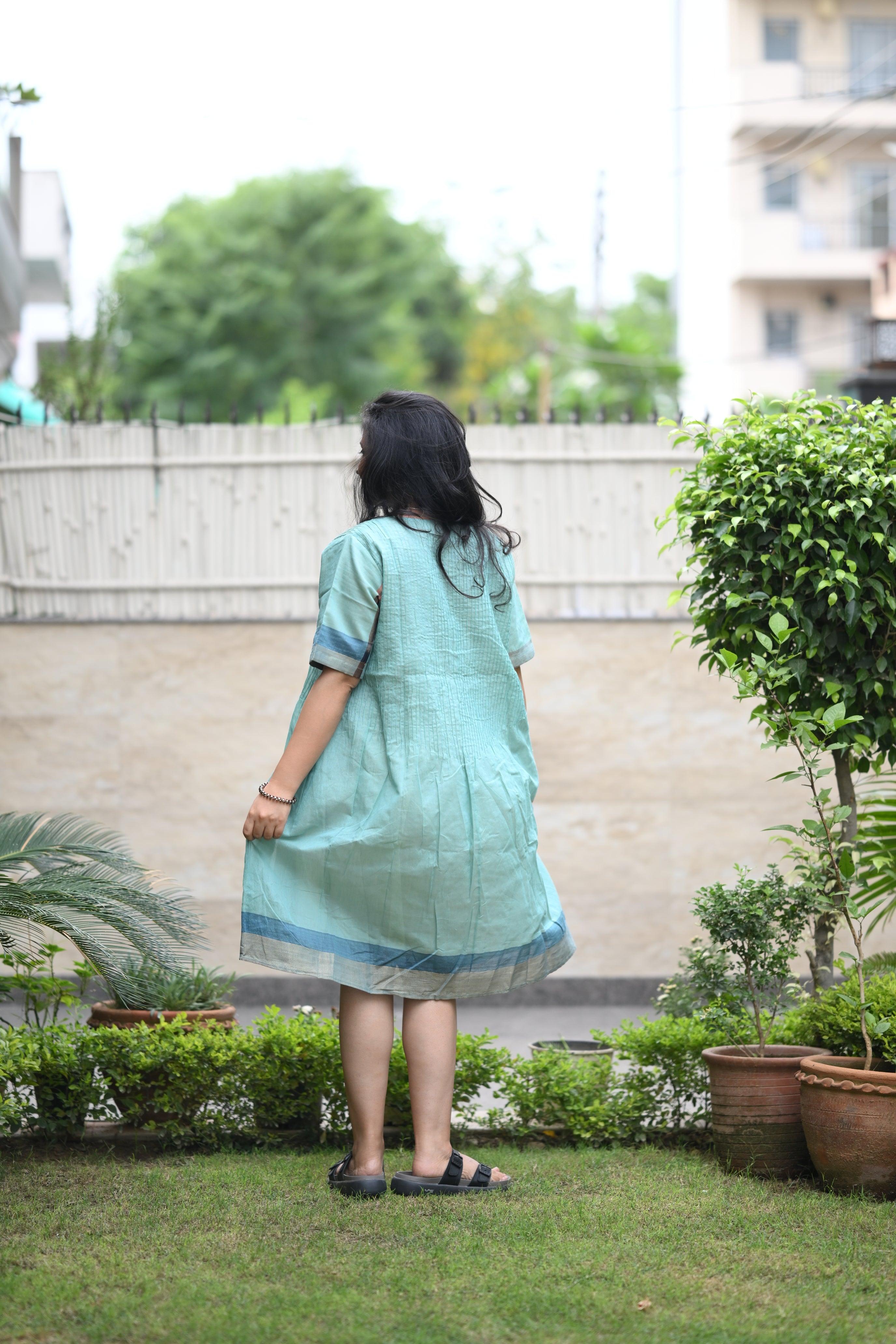 Monsoon Chettinad Dress
