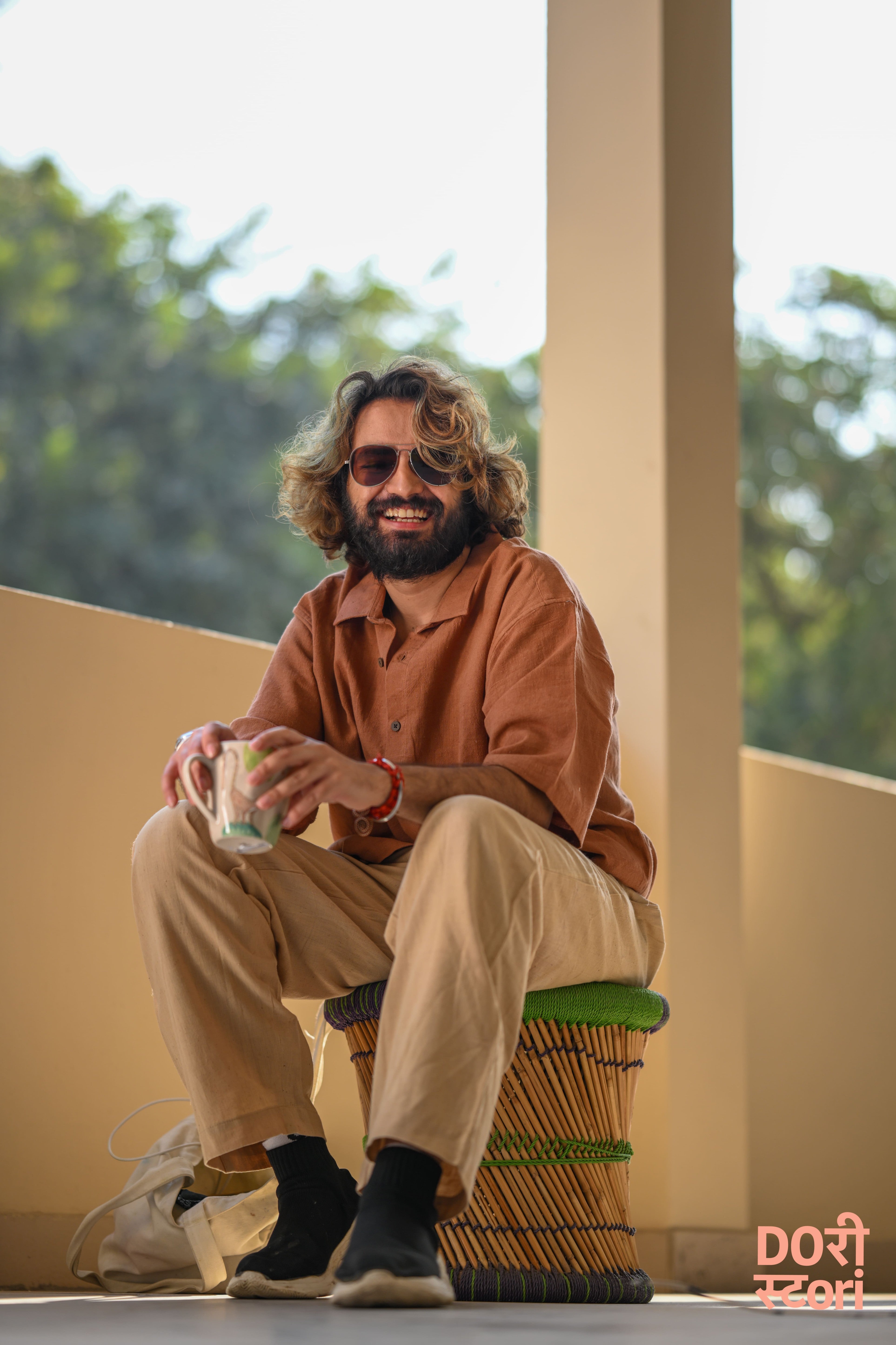 Ode to Khadi - Biege Trousers