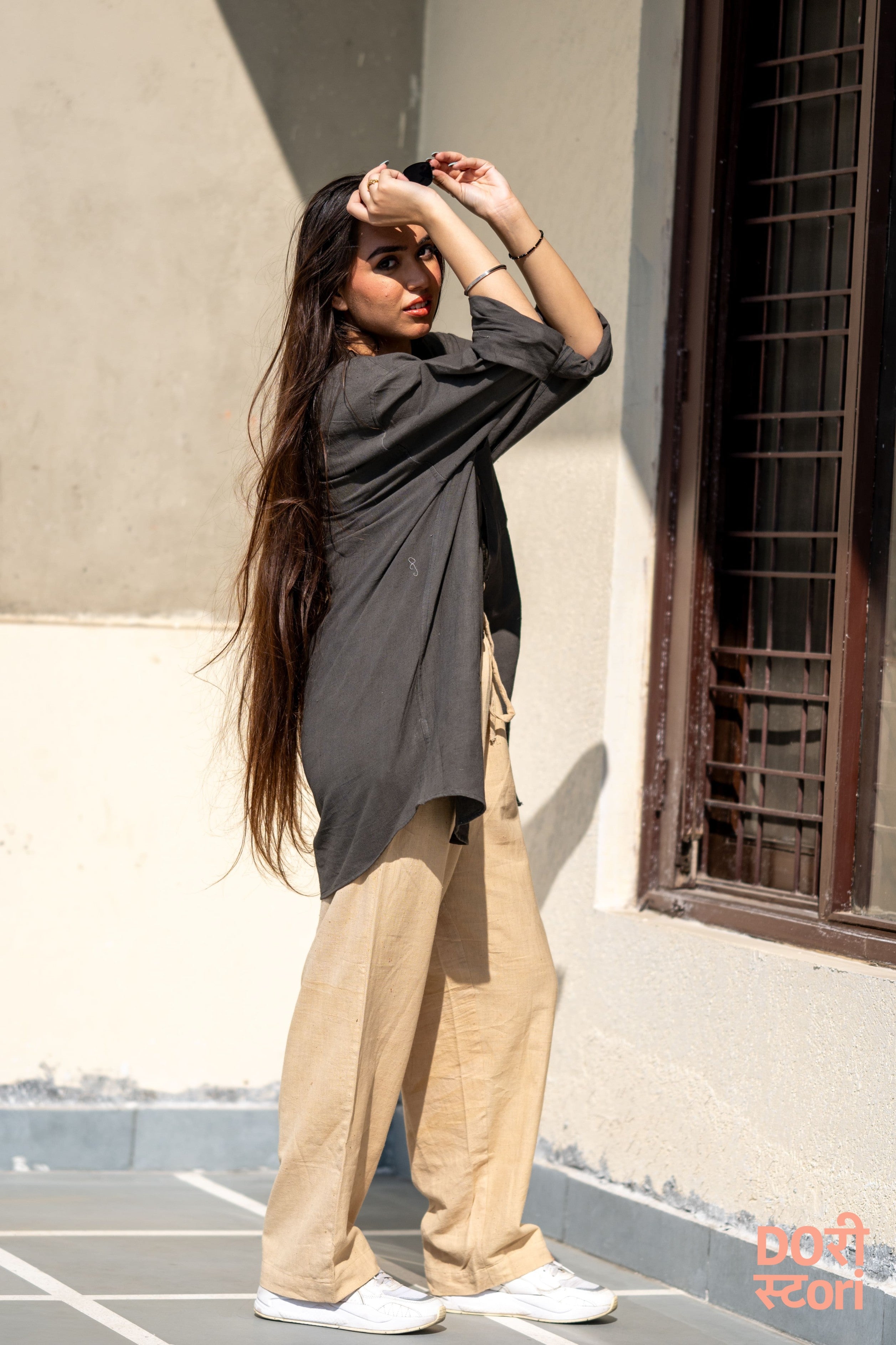 Ode to Khadi - Biege Trousers