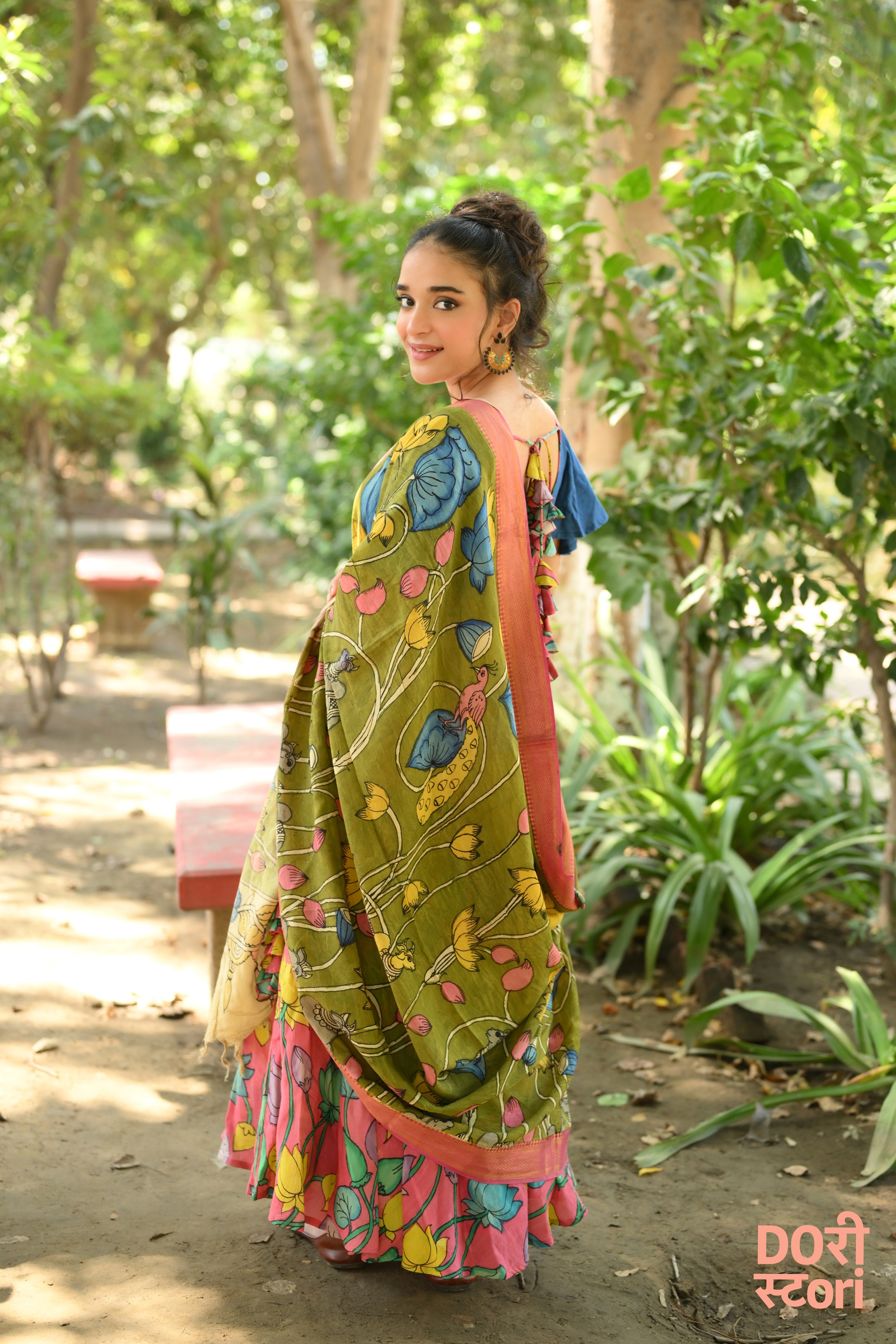Navrang Leela Lehenga with Harita Sutram Dupatta