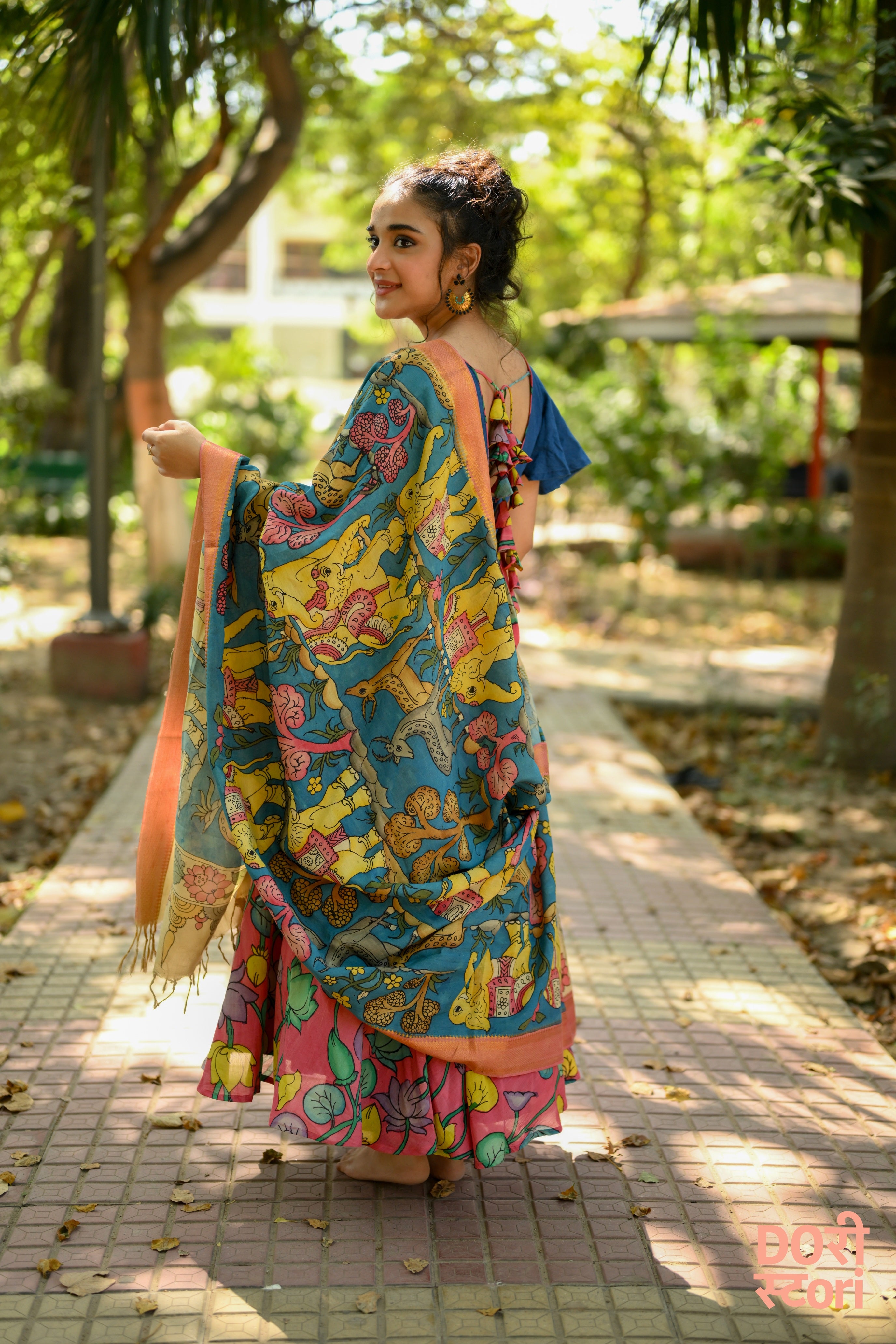 Navrang Leela Lehenga with Vanaja Dupatta