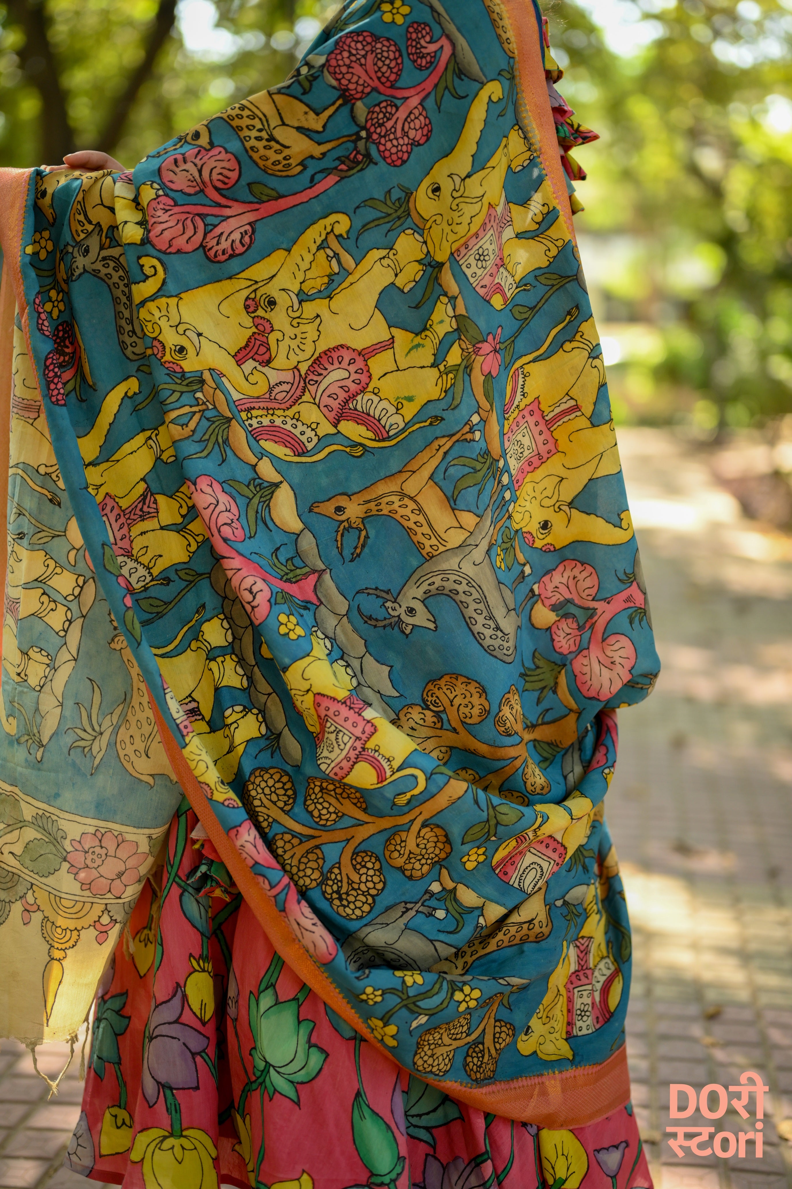 Navrang Leela Lehenga with Vanaja Dupatta
