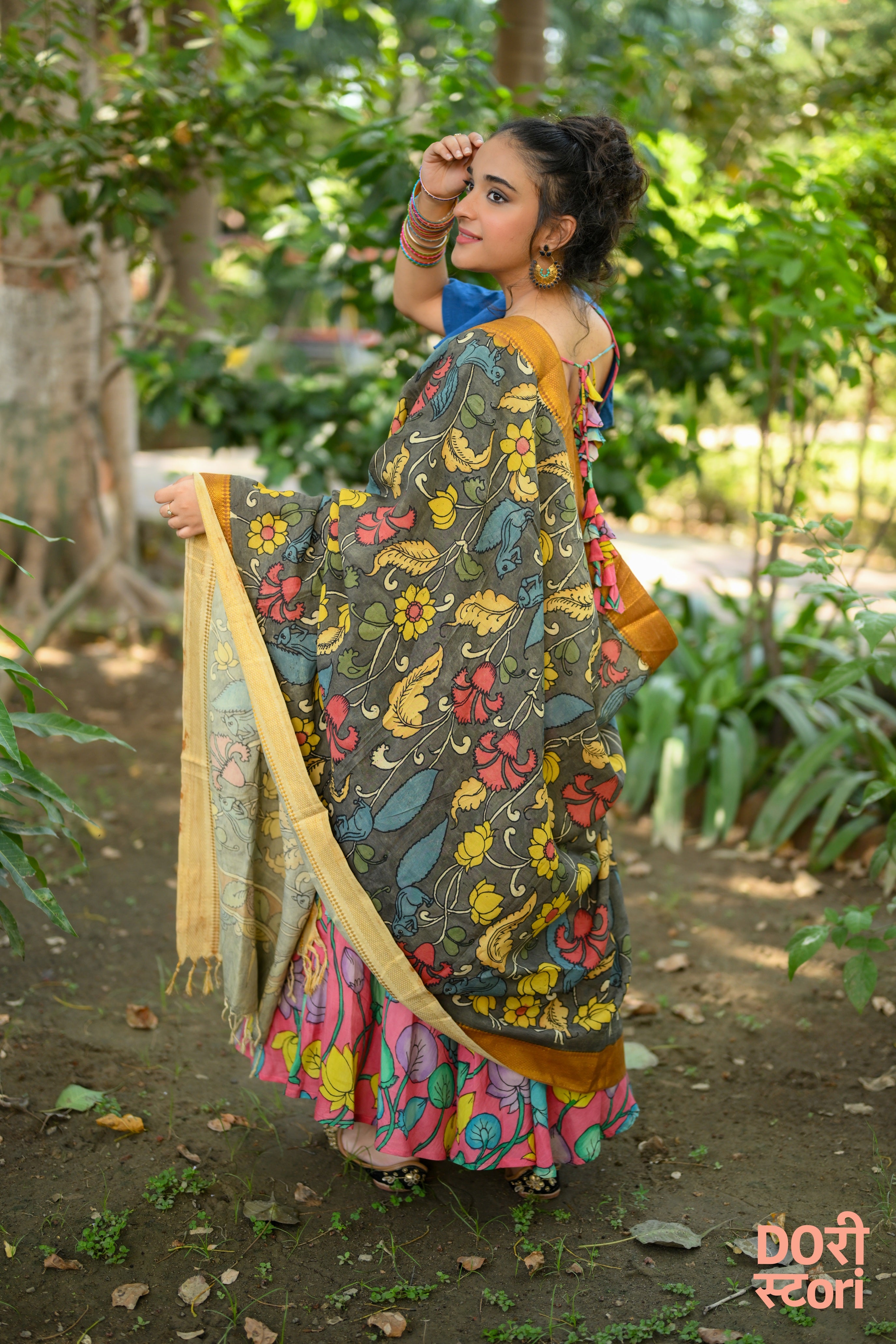 Navrang Leela Lehenga with Chenchu Chilpi Dupatta