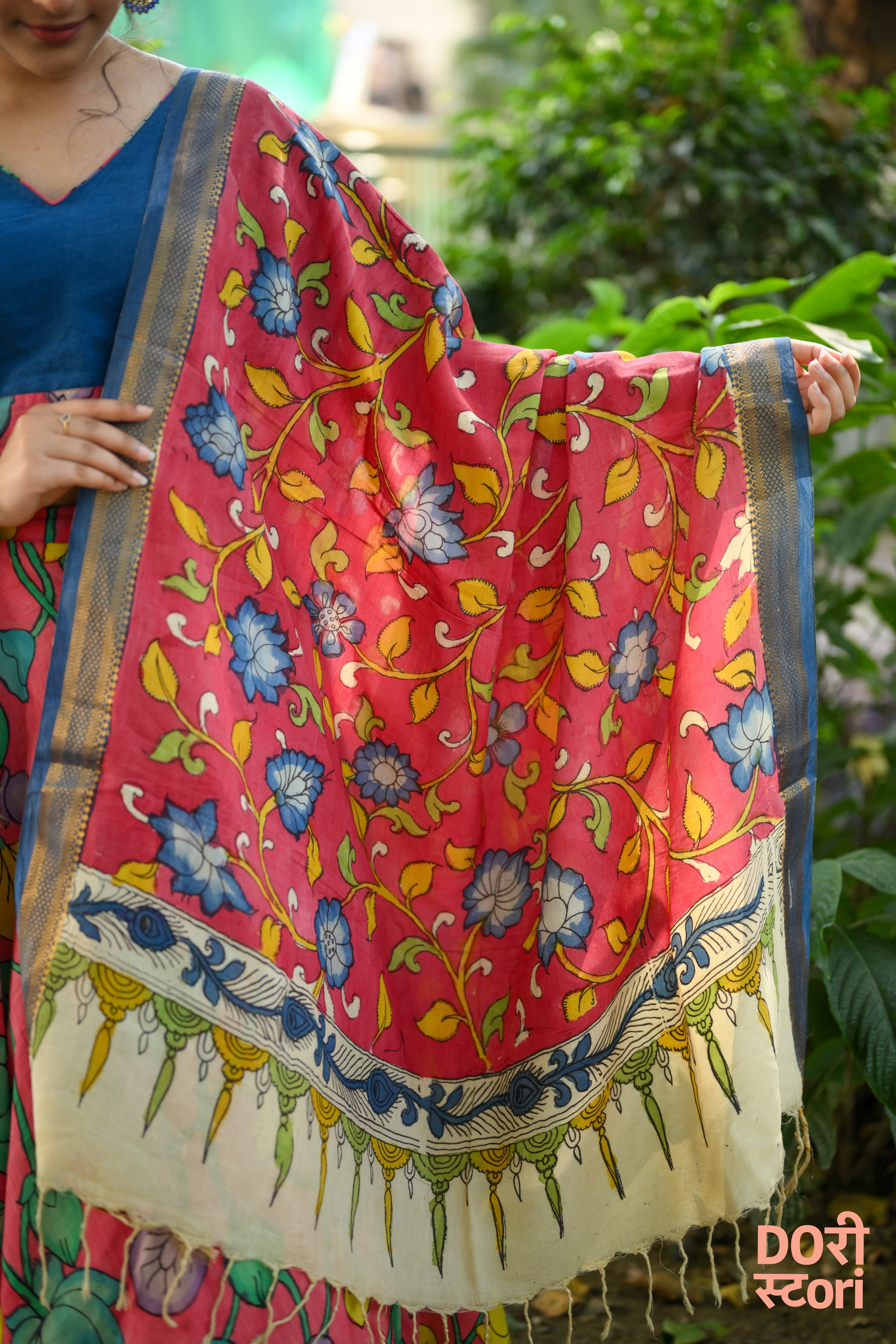 Navrang Leela Lehenga with Gulabi Basant Dupatta