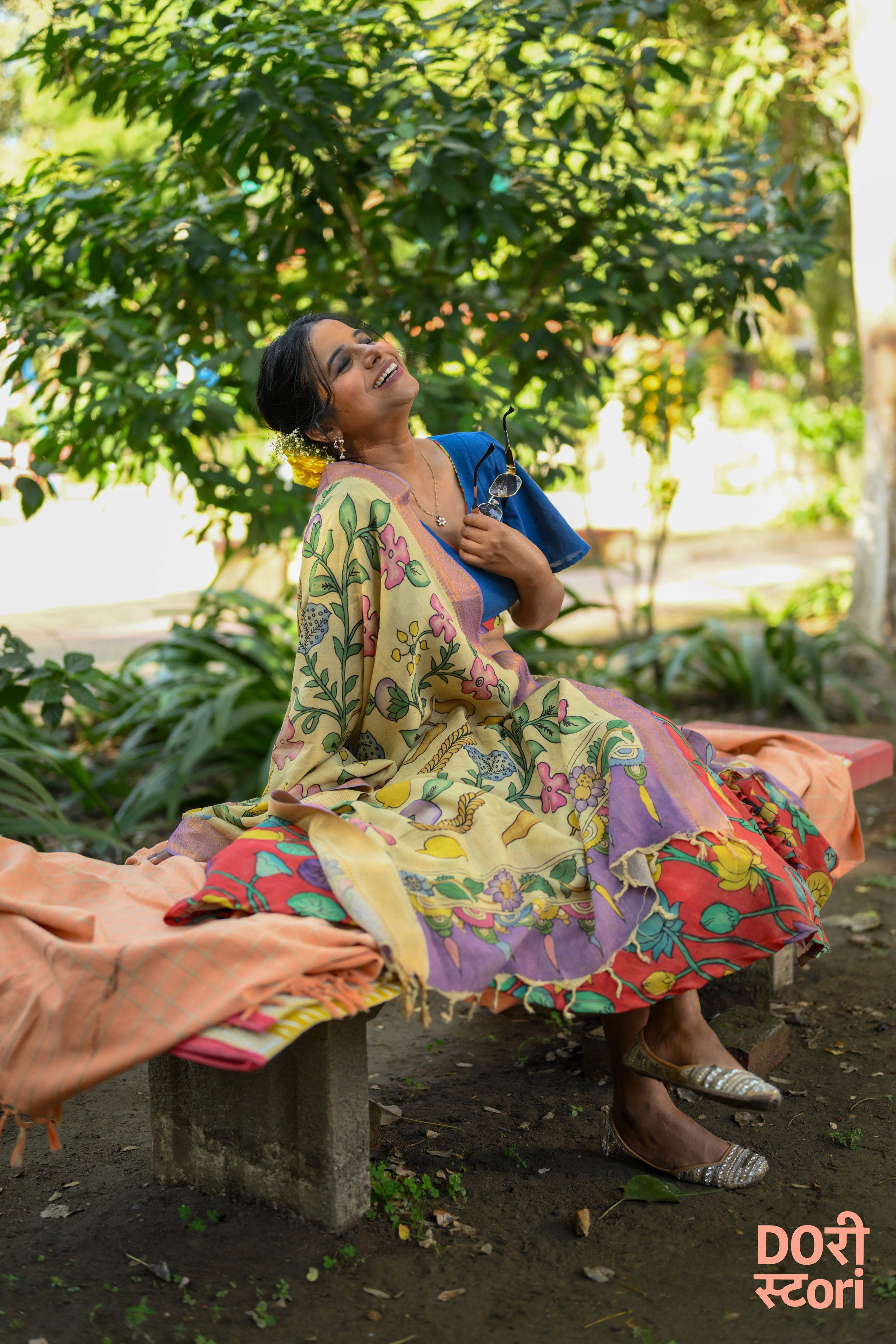 Navrang Leela Lehenga with Mrudu Pallavi Dupatta