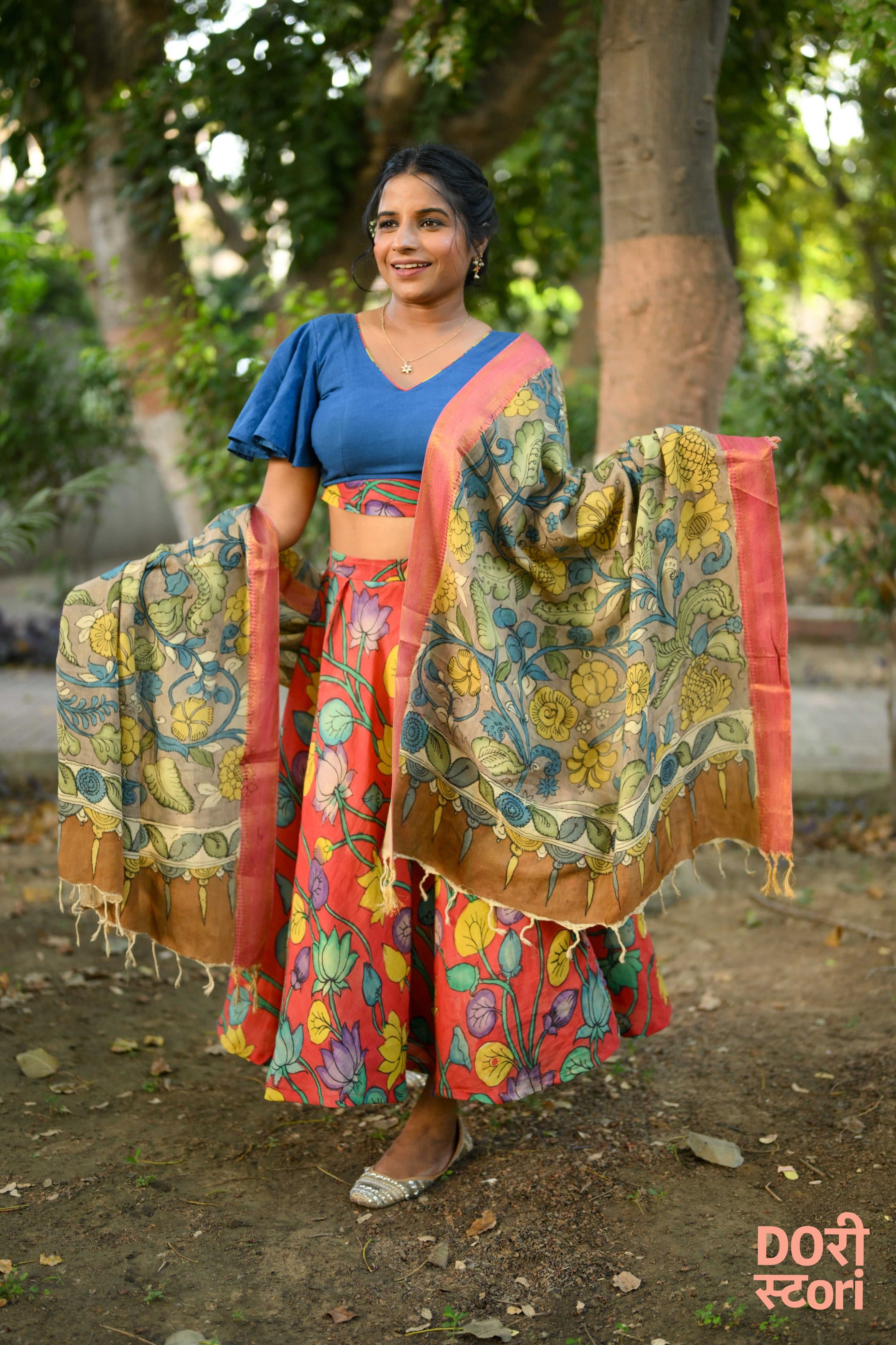 Navrang Leela Lehenga with Charulata Dupatta