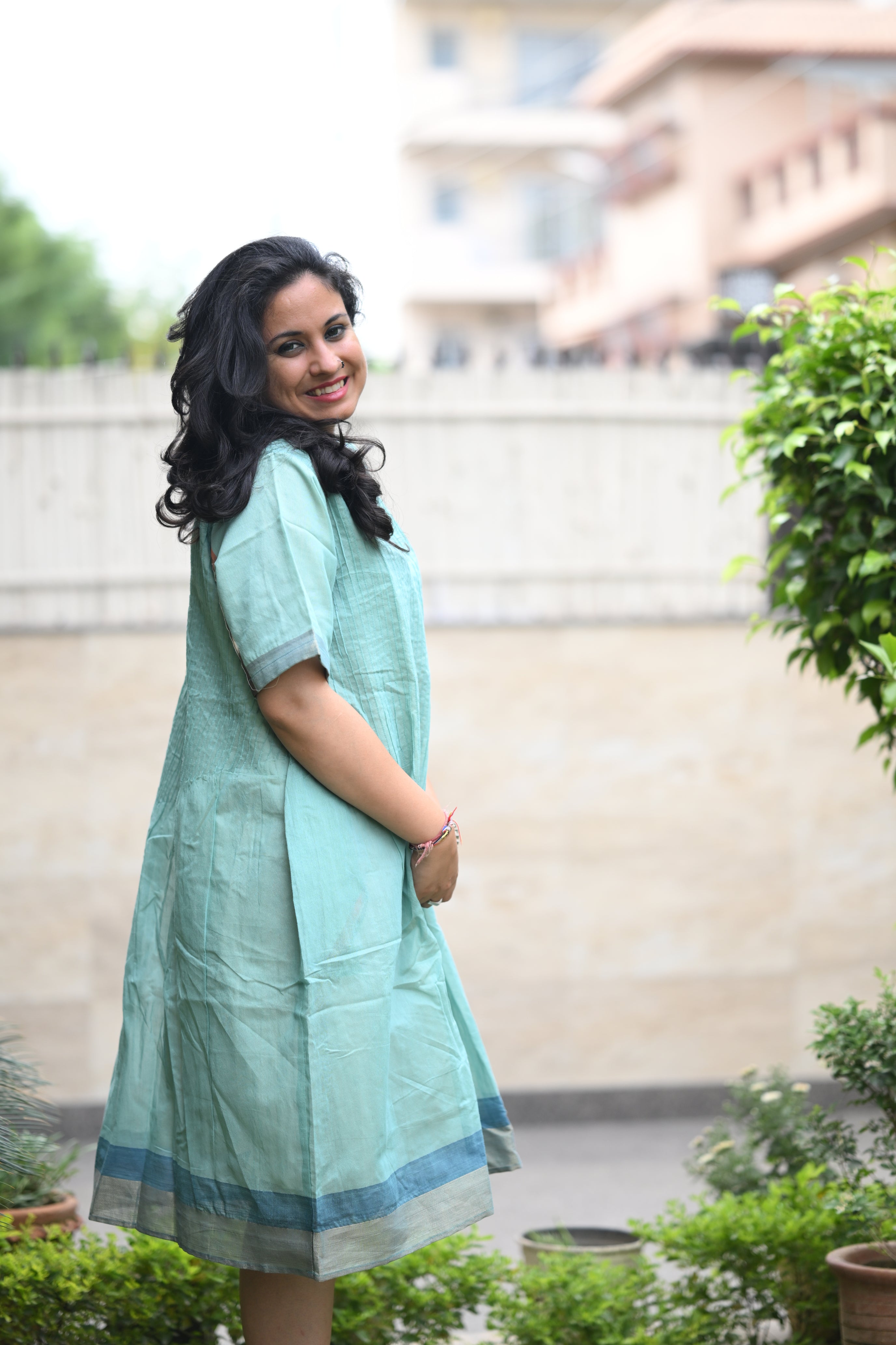 Monsoon Chettinad Dress
