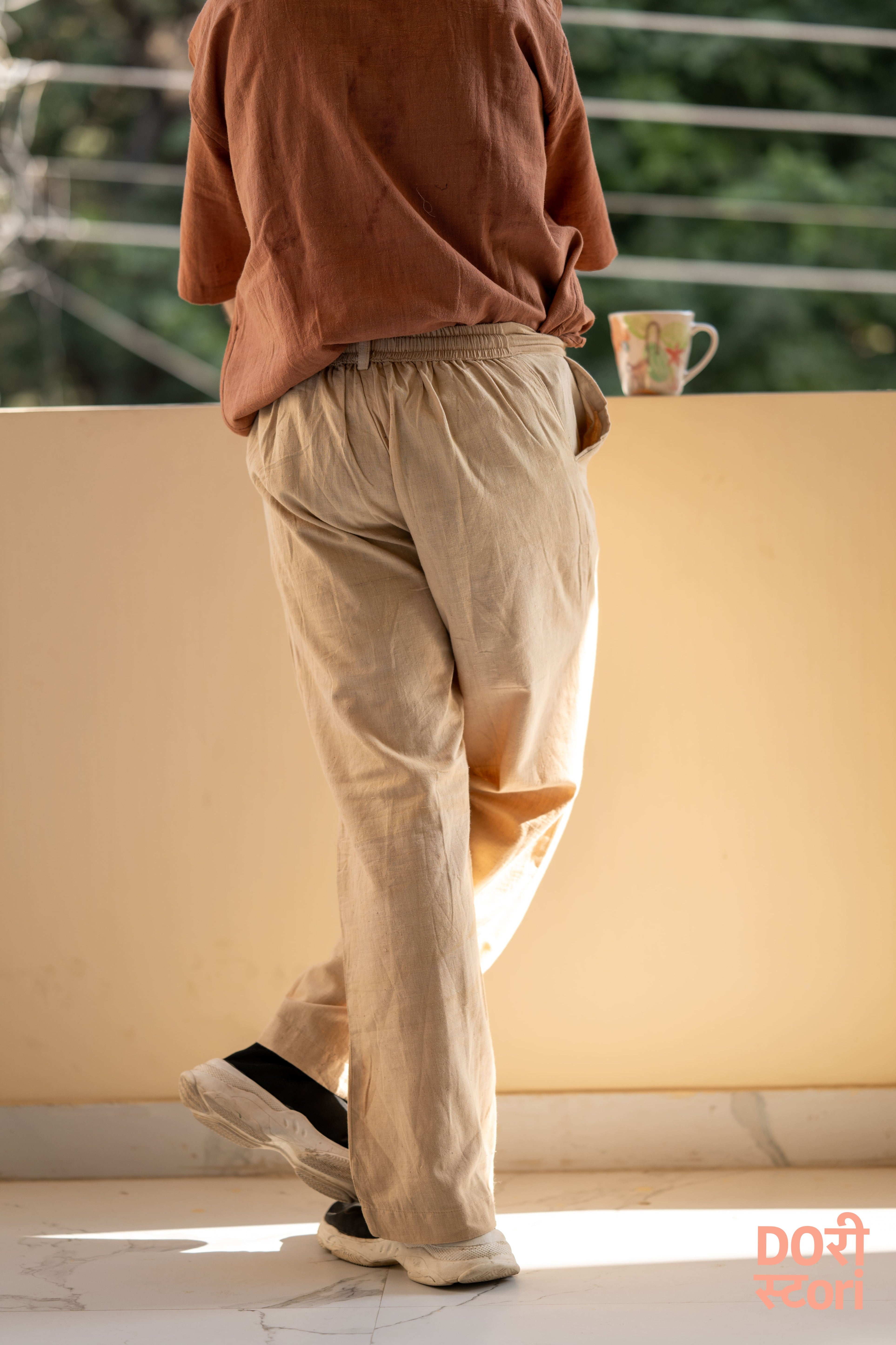 Ode to Khadi - Biege Trousers
