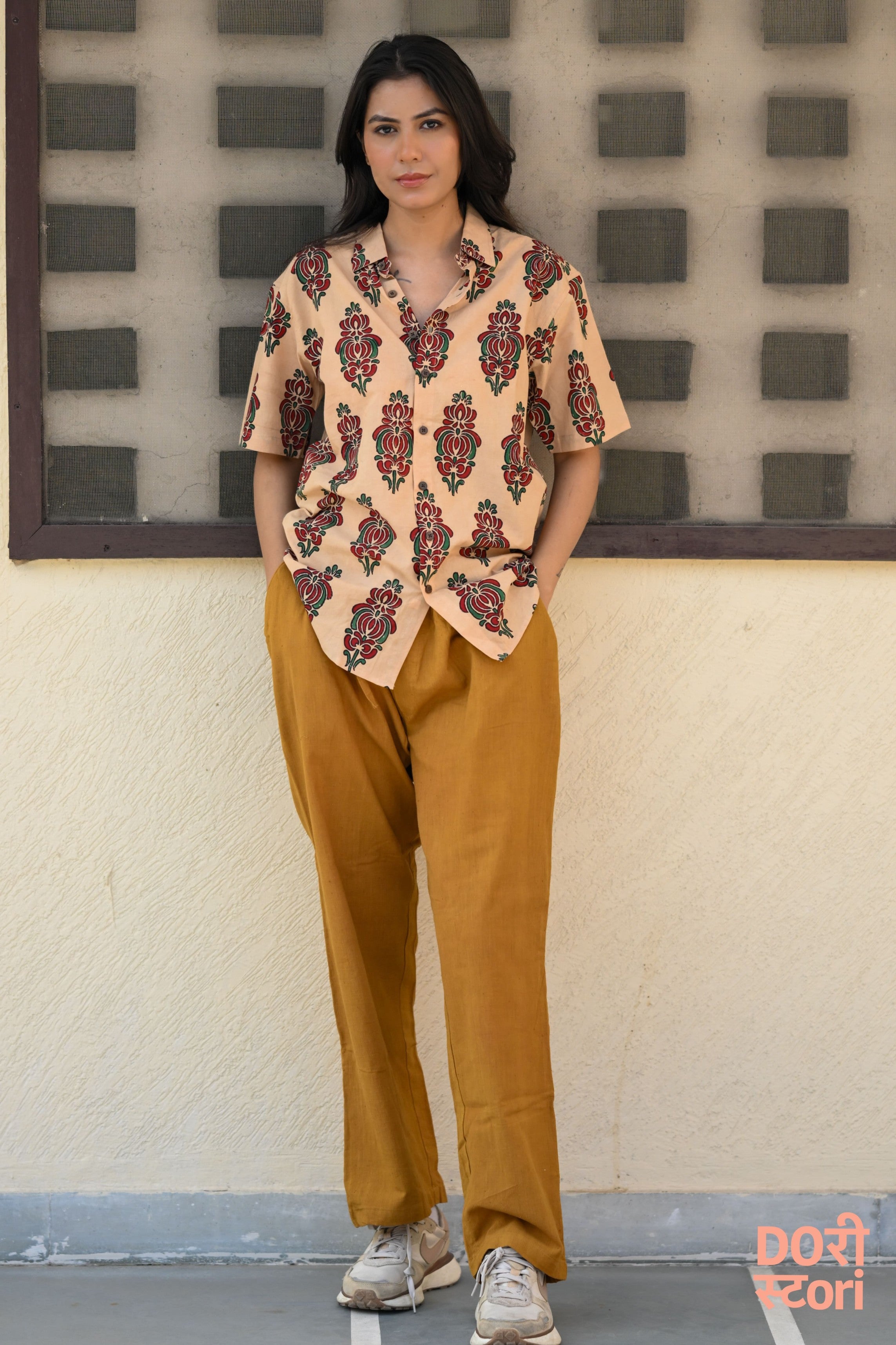 Ode to Khadi - Mustard Trousers