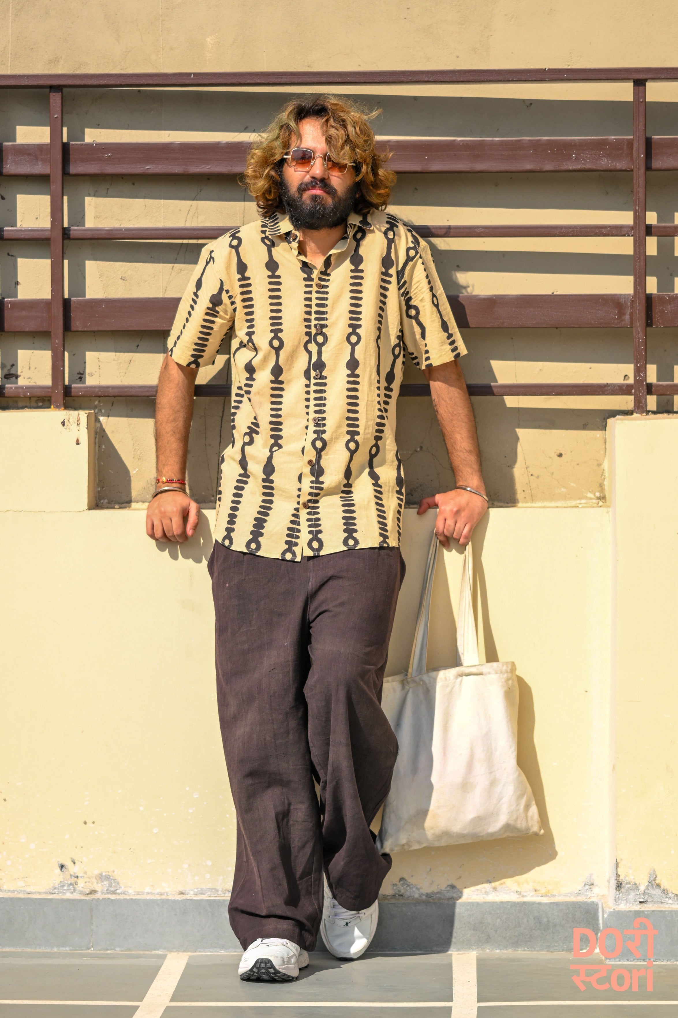 Ode to Khadi - Black Trousers